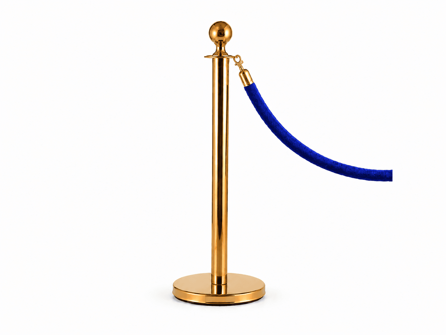 Replica Gold Rope Stanchion