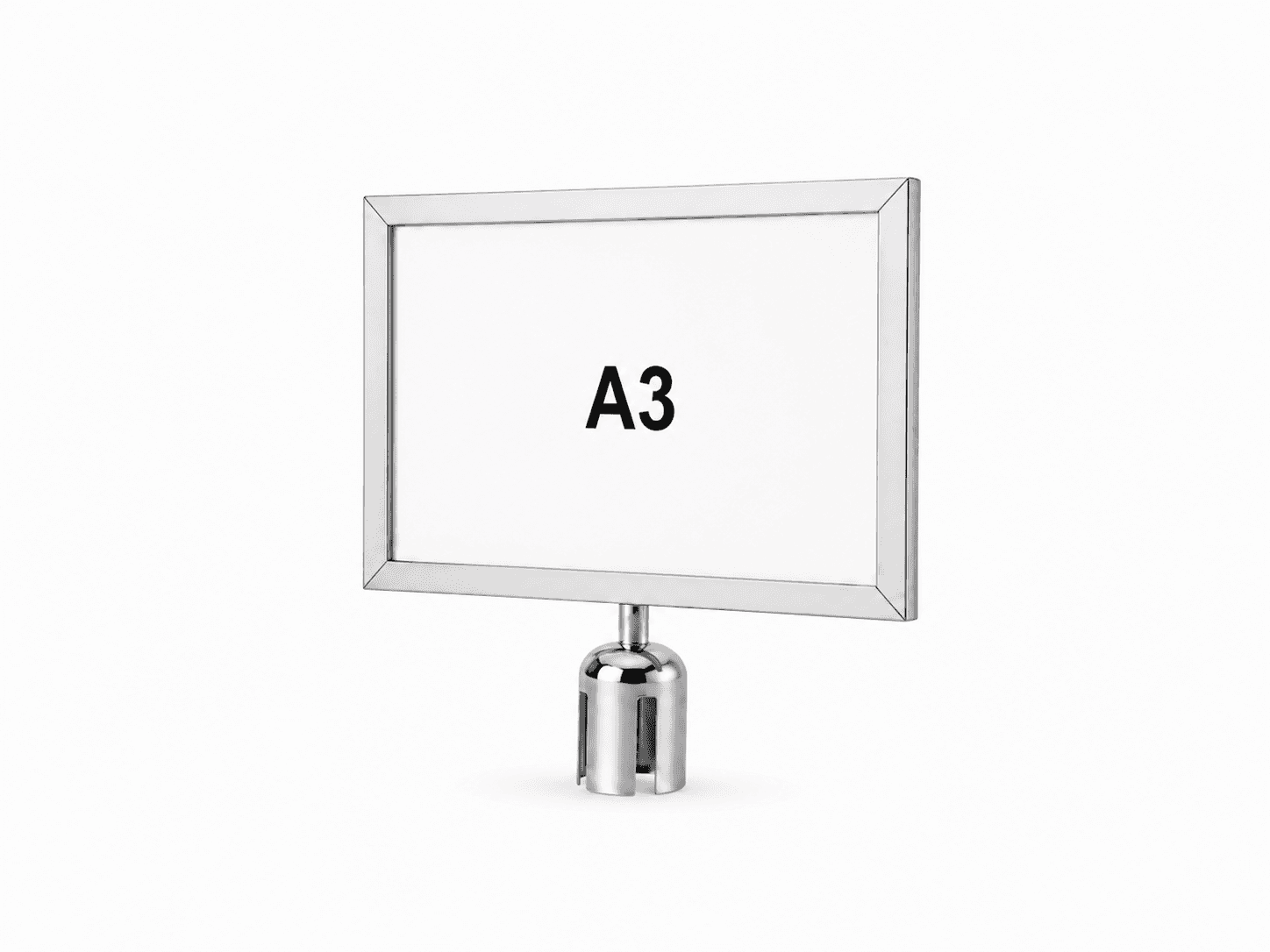 Replica A3 Landscape Sign Stand