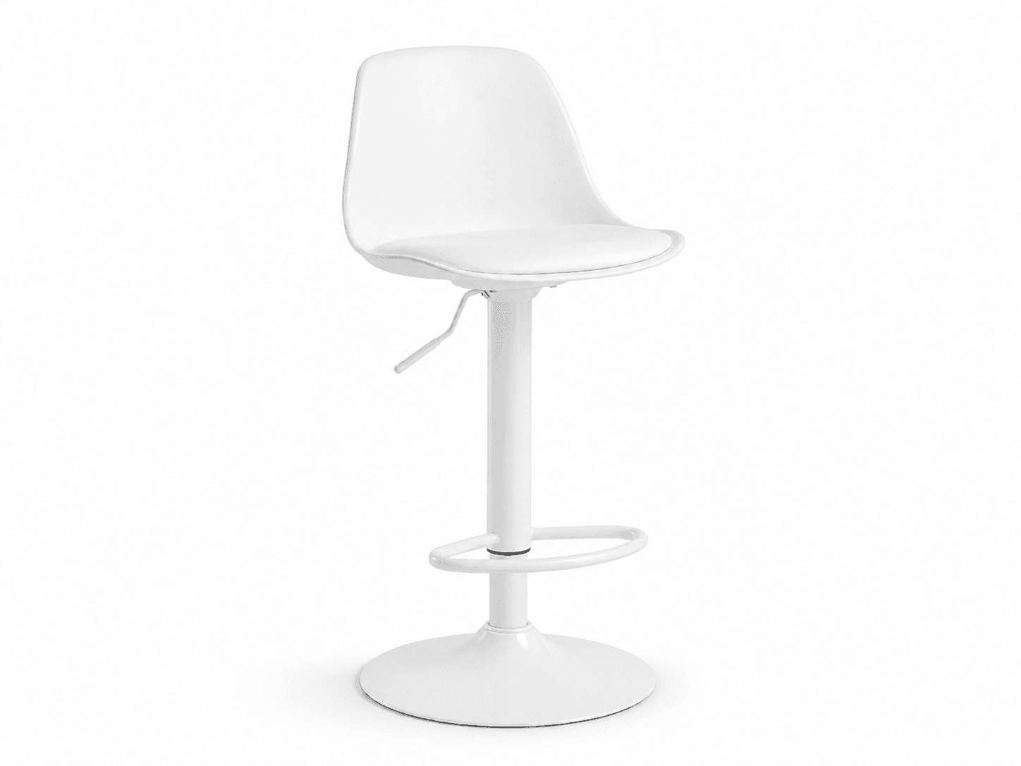 Replica Adjustable Bar Stool White