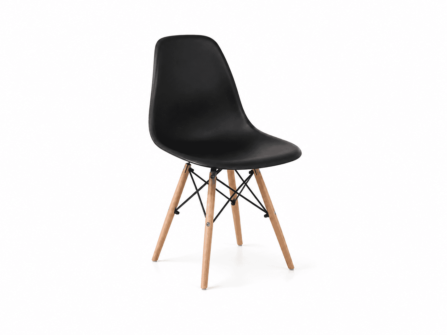 Replica Eames Side Chair Black