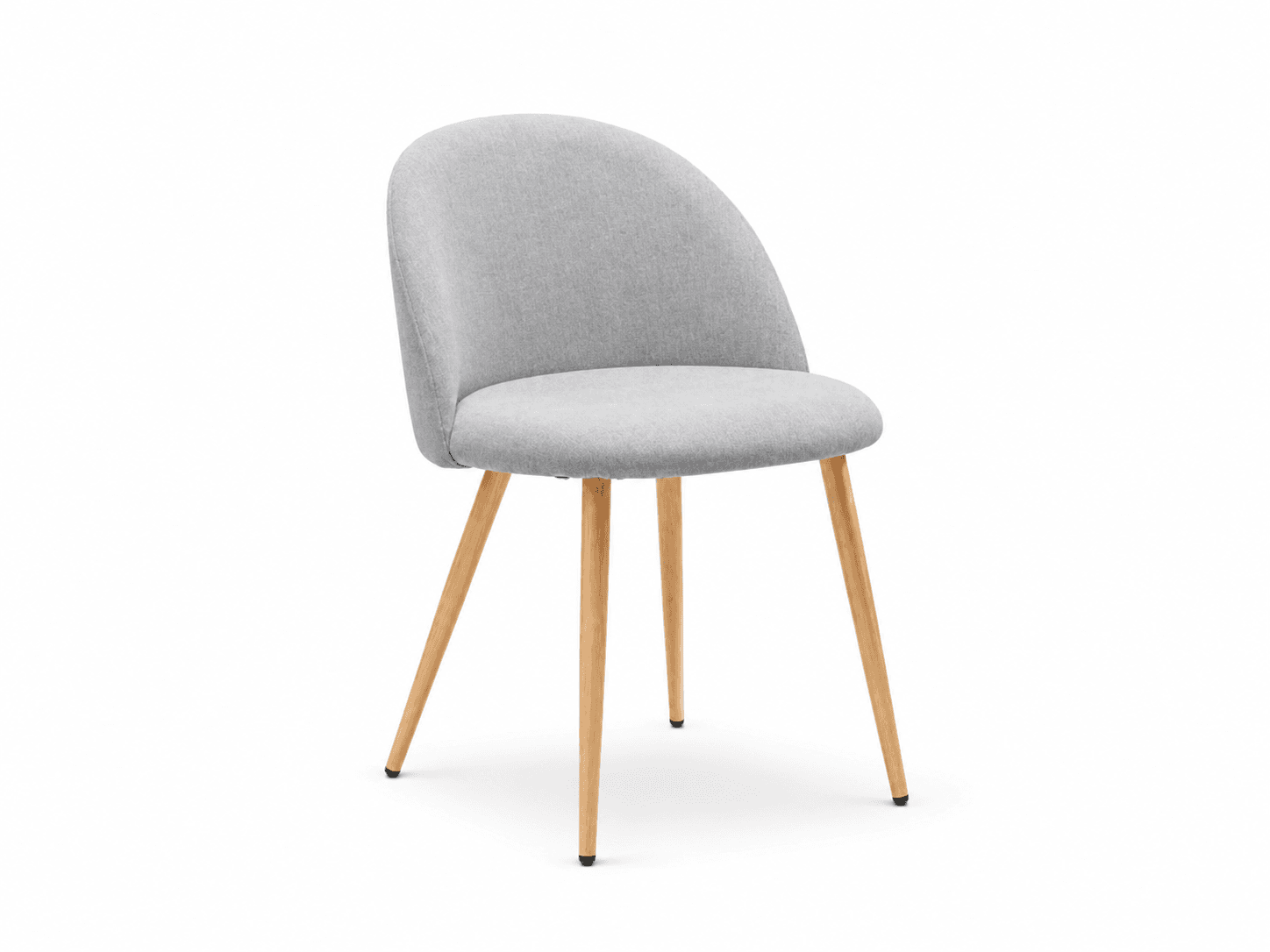 Replica Upholstered Dining Chair Gray