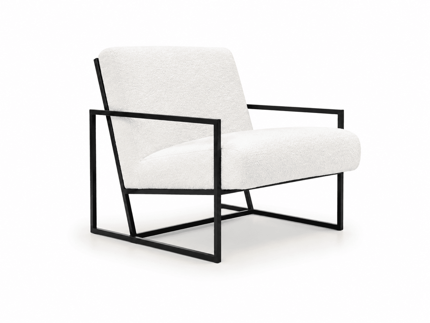 Replica Industrial Single Sofa White