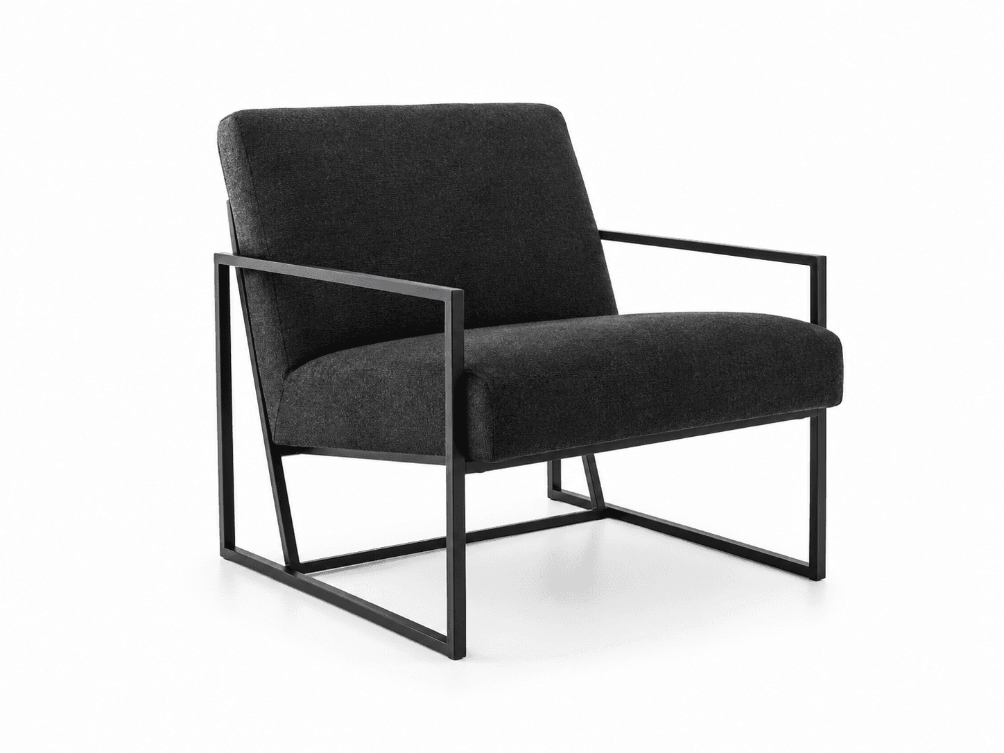 Replica Industrial Single Sofa Black
